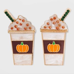 Sugarfix by BaubleBar Pumpkin Latte Drop Earrings